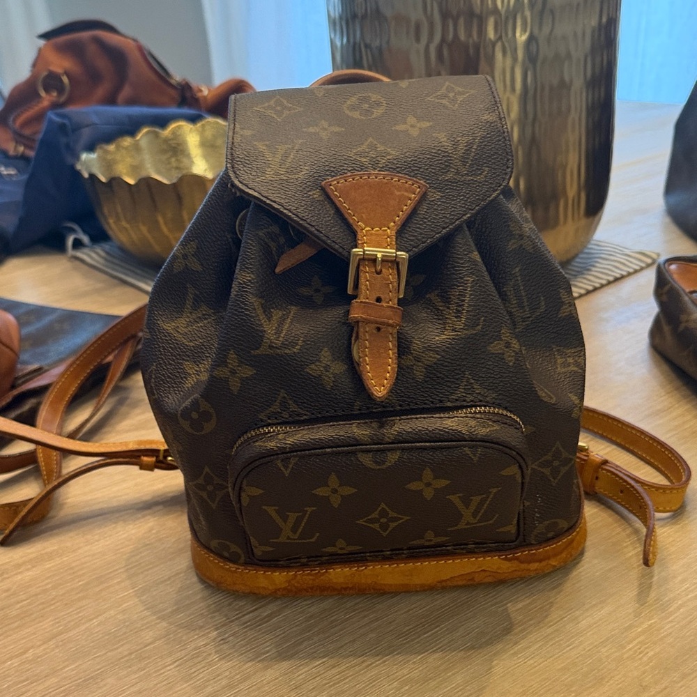 Louis Vuitton Brown Monogram Backpack